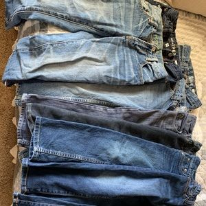 11 pairs boys 6, 6s jeans